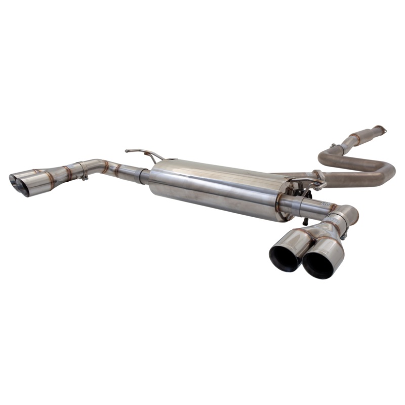 X FORCE KIA CERATO GT 19-21 3 Cat Back Exhaust Varex Rear Muffler With Tips