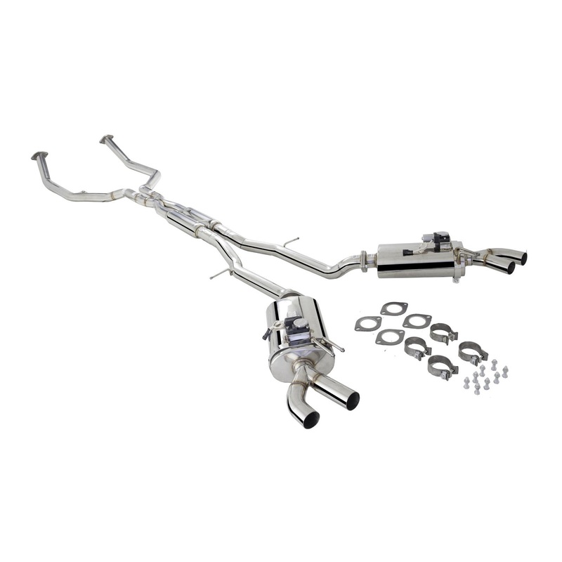 X FORCE KIA STINGER GT RWD 17-21 Twin 2.5″ Cat-Back Exhaust Varex Rear Mufflers