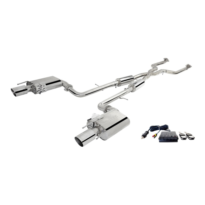 X FORCE LEXUS IS 350 GSE31R 13-16 Twin 2.25 Cat-Back Exhaust System With Varex