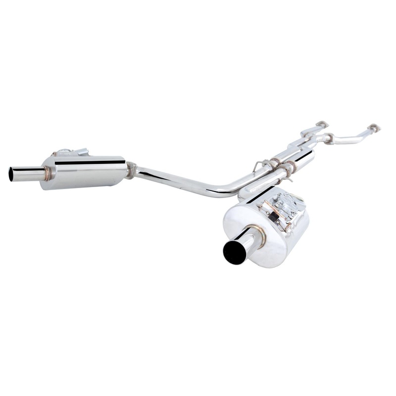 X FORCE LEXUS IS F 07-14 Twin 2.5 Cat-Back Exhaust System With Varex Mufflers