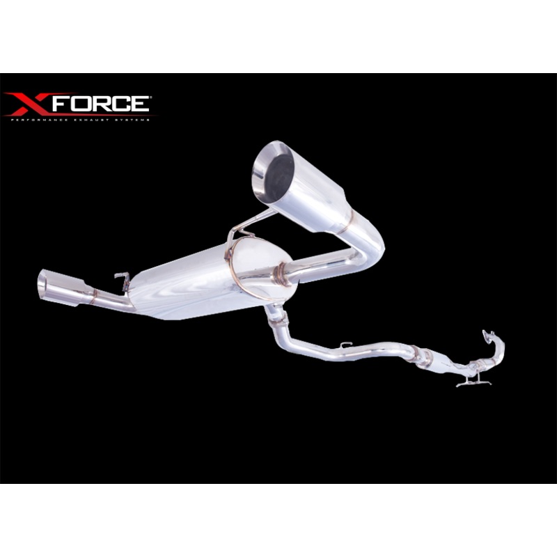 X FORCE MAZDA 3 MPS 09-13 / 3 Turbo Back Stainless Exhaust