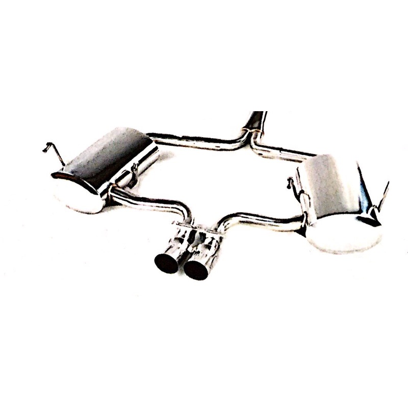 X FORCE MINI COOPER R51 (2004-06) Twin 1.5″ Stainless Rear Muffler