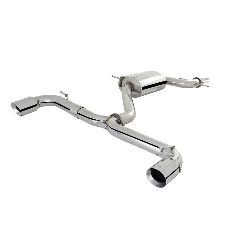X FORCE VW Golf GTI MK6 10-12 Varex Stainless Steel 3″ Cat Back Exhaust