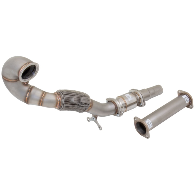 X FORCE VW GOLF GTI MK8 21 / 3″ Stainless Down/Front Pipe & High Flow Cat