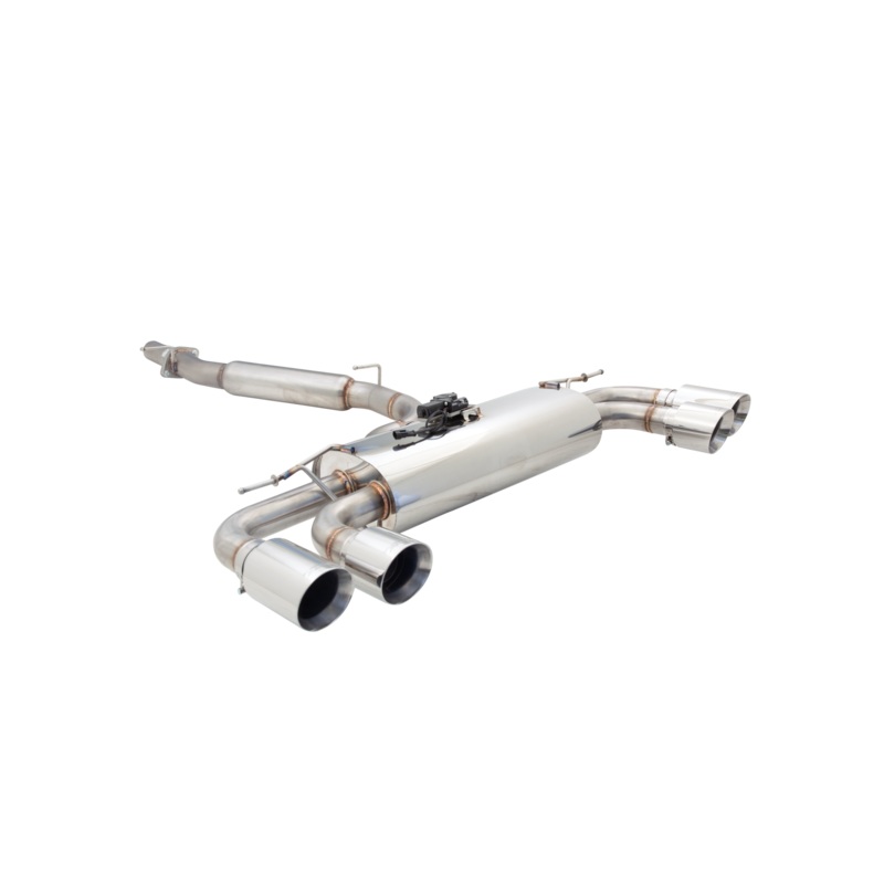 X FORCE VW GOLF R MK6 & MK7 13-17 / 3″ Stainless Cat Back Exhaust with Varex