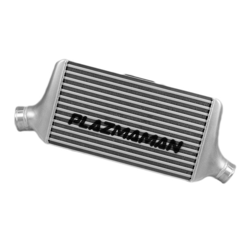 Plazmaman – Air to Air / 4 Inch (100mm) / 550 x 300 x 100 Pro Series Intercooler Raw 76mm Push-On Hose Style Standard Conventional End tanks