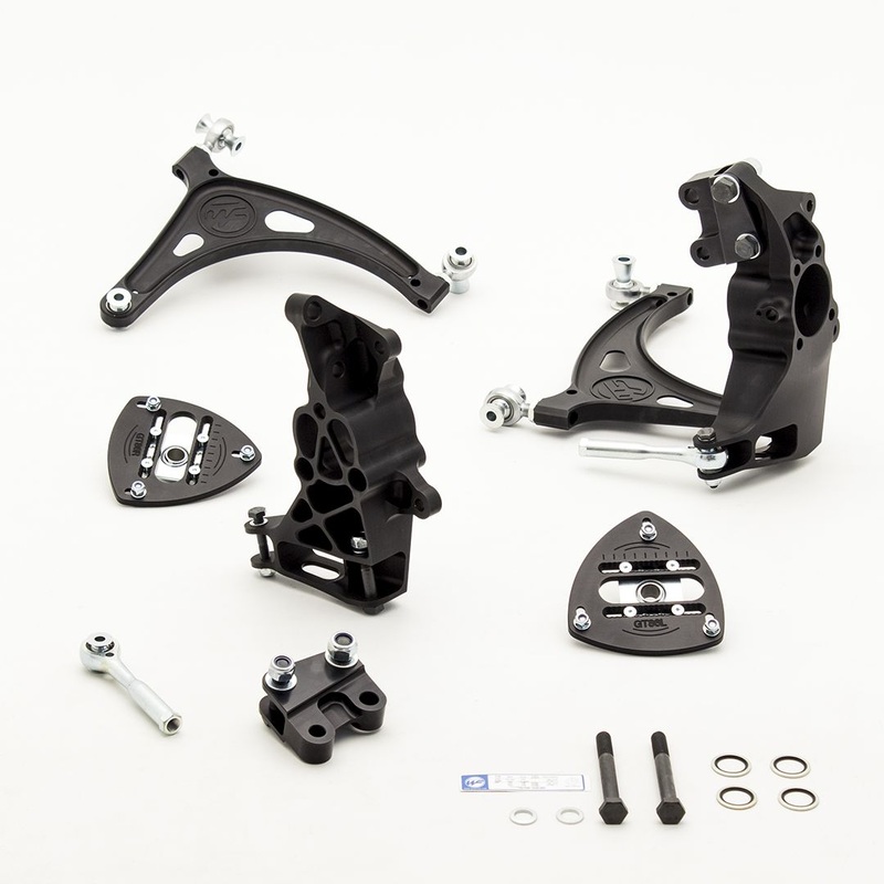 WISEFAB=Subaru BRZ Front Suspension Drop Knuckle Kit COMPLETE Subaru BRZ Front Suspension Drop Knuckle Kit