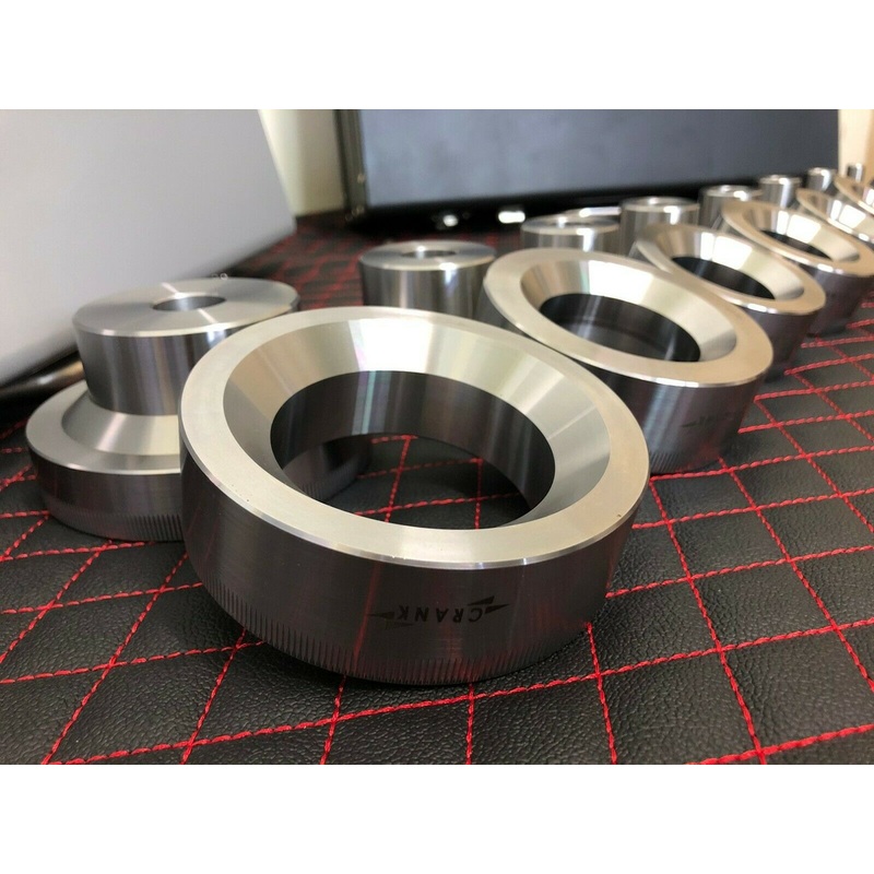 16 Pcs TAPER Shape Dimple Die 1/2-2.5″