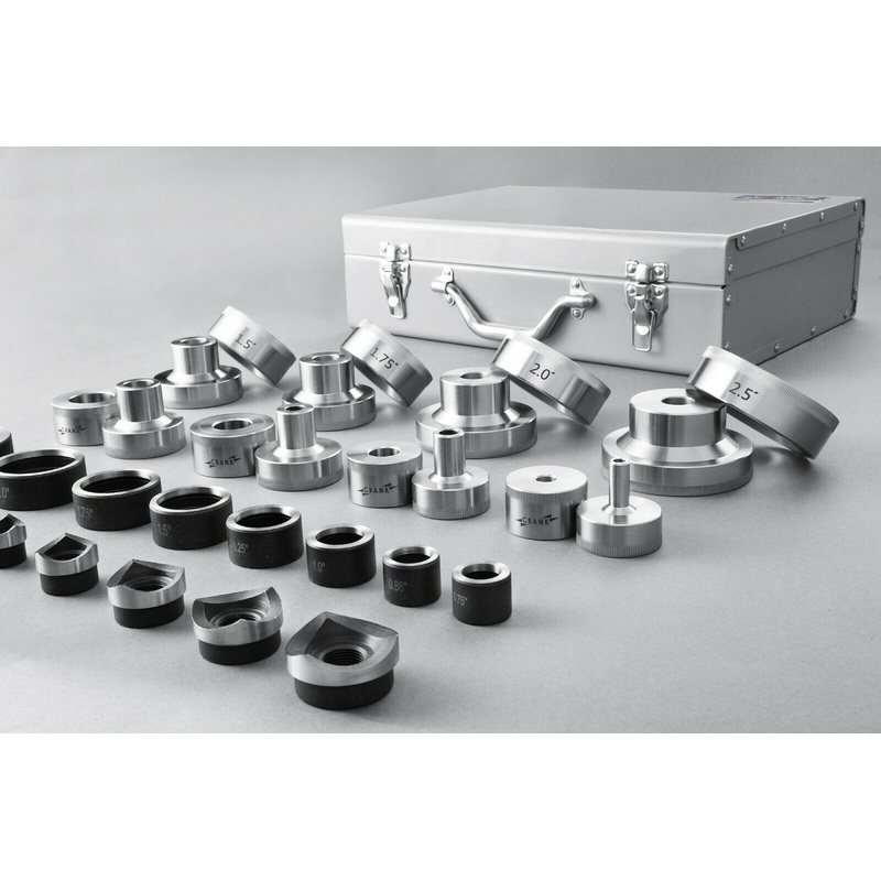 32 Pcs Dimple Die Kit 1/2″-2.5″ TAPER