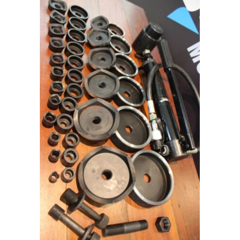 36 Pcs Hydraulic Metal Hole Punch Set. 16 – 114mm cut