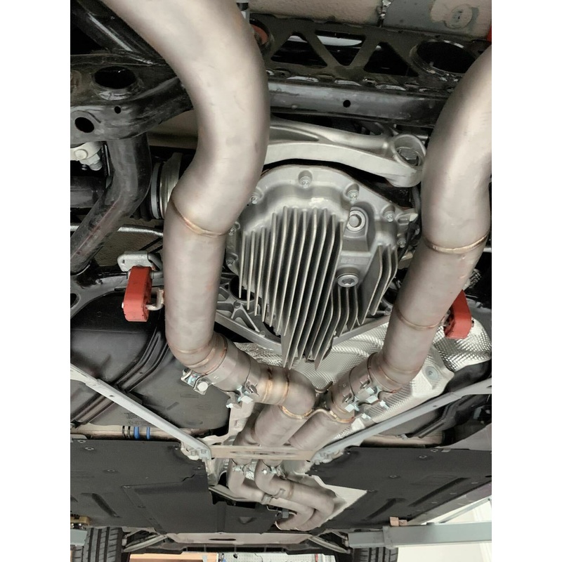 BMW F87 M2 competition titanium exhaust system