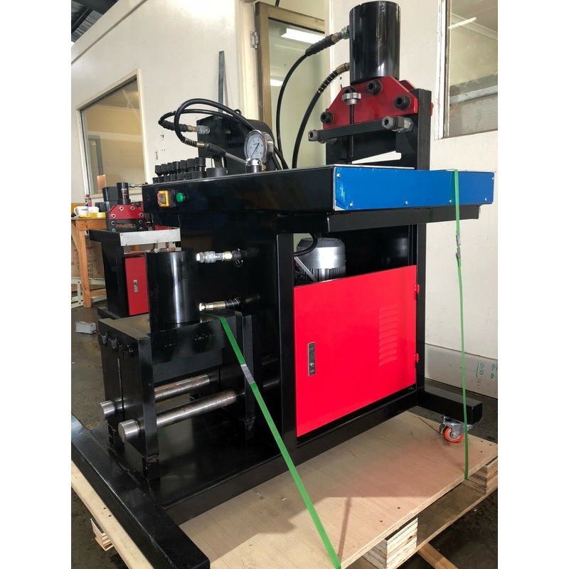 HEAVY Duty Hydraulic Metalwork Station, Metal hole punch, Guillotine Cutter, Metal Folder