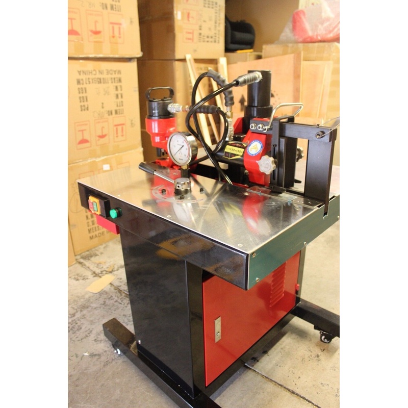 Hydraulic Metalwork Station, Metal hole punch, Guillotine Cutter, Metal Folder