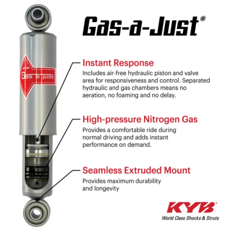 KYB 03-09 Toyota 4Runner (Exc. X-Reas, Adj Susp.) Gas-A-Just Shock – Rear