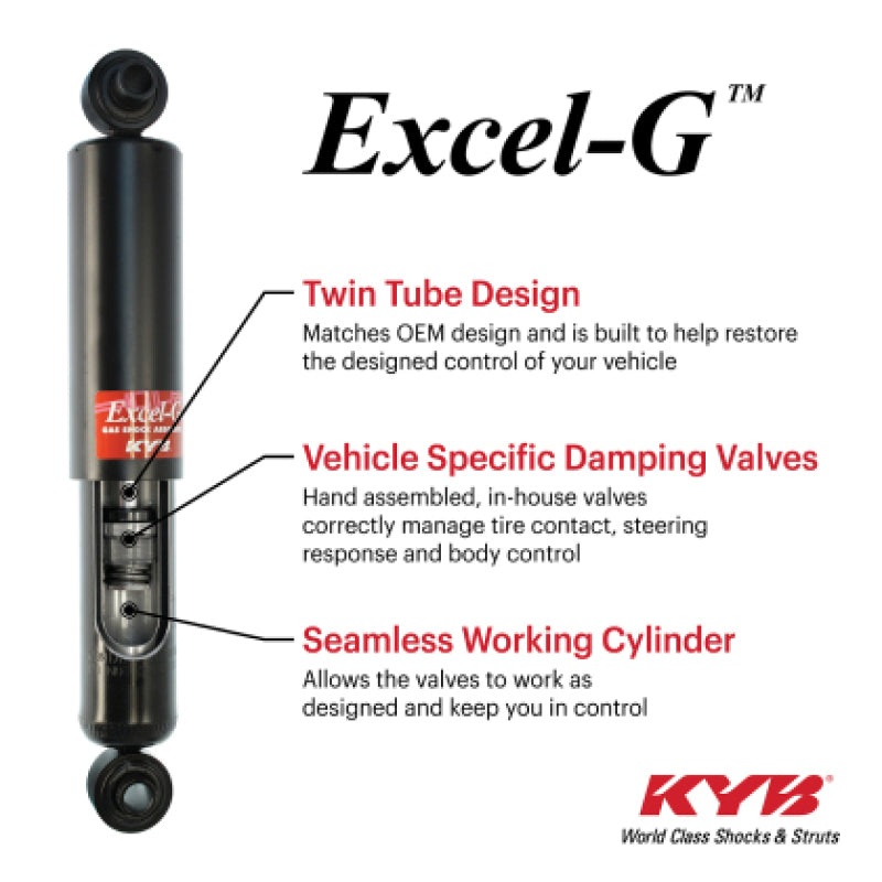 KYB 11-17 BMW X3 / 15-18 X4 (Exc. Elect. Susp.) Excel-G Strut – Rear