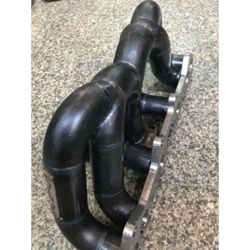 SPEEDTEK=-Toyota 1JZ-GTE VVTi Low Mount Steam Pipe Exhaust Manifold JZX100 Internal Wastegate
