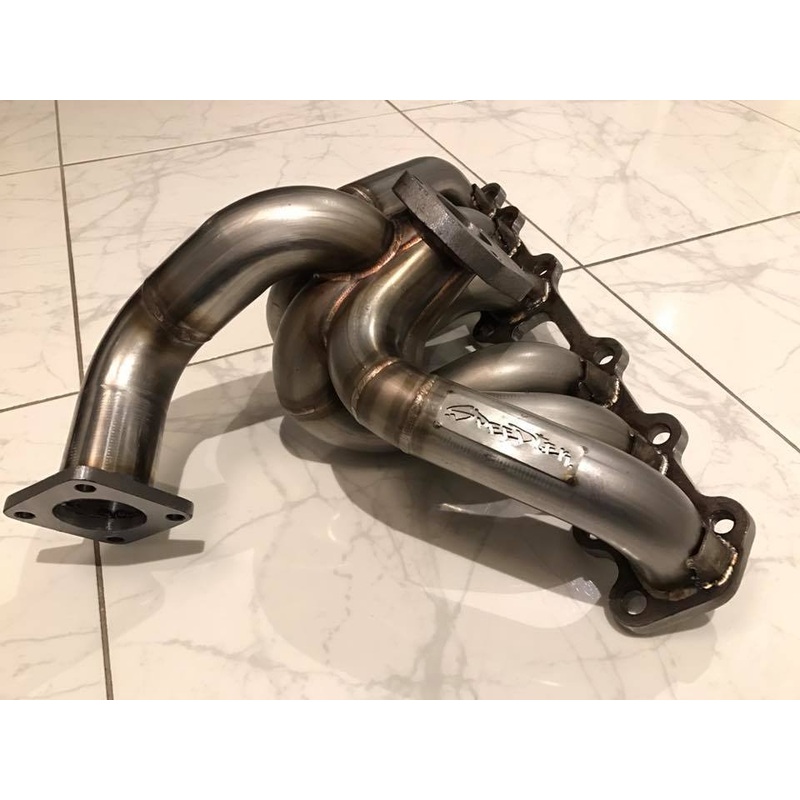 SPEEDTEK=TOYOTA Chaser 1JZ-GTE TD06 T67 Replacement Greddy Trust Exhaust Manifold TD06/T67 3 Bolt Flange Greddy 4 Bolt 1JZ-GTE