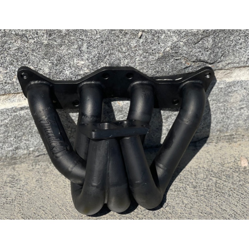 SPEEDTEK=Nissan CA18DET High Mount Exhaust Manifold S13 180SX T4 Twin Scroll Internal Wastegate