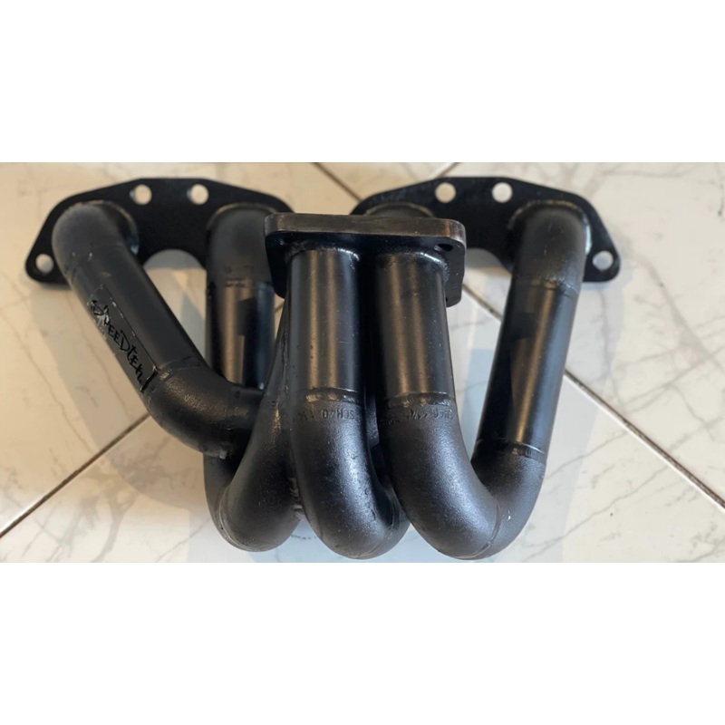 SPEEDTEK=Nissan SR20DET Twin Scroll EFR Spec High Mount Exhaust Manifold S13 S15 T4 Twin Scroll Internal Wastegate