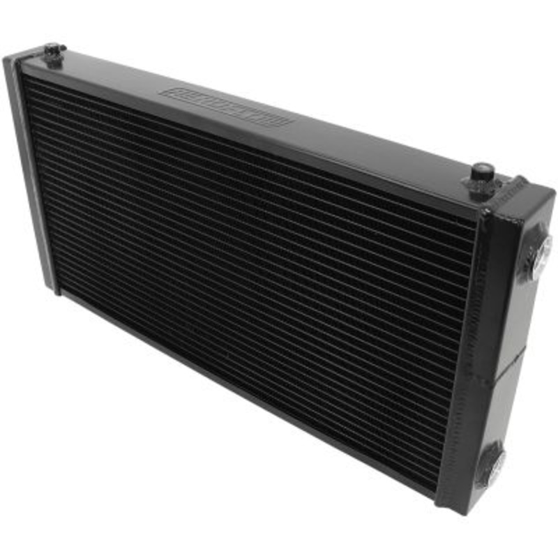 AeroFlow=Large Universal Heat Exchanger with -12 ORB Inlet/Outlet Ports