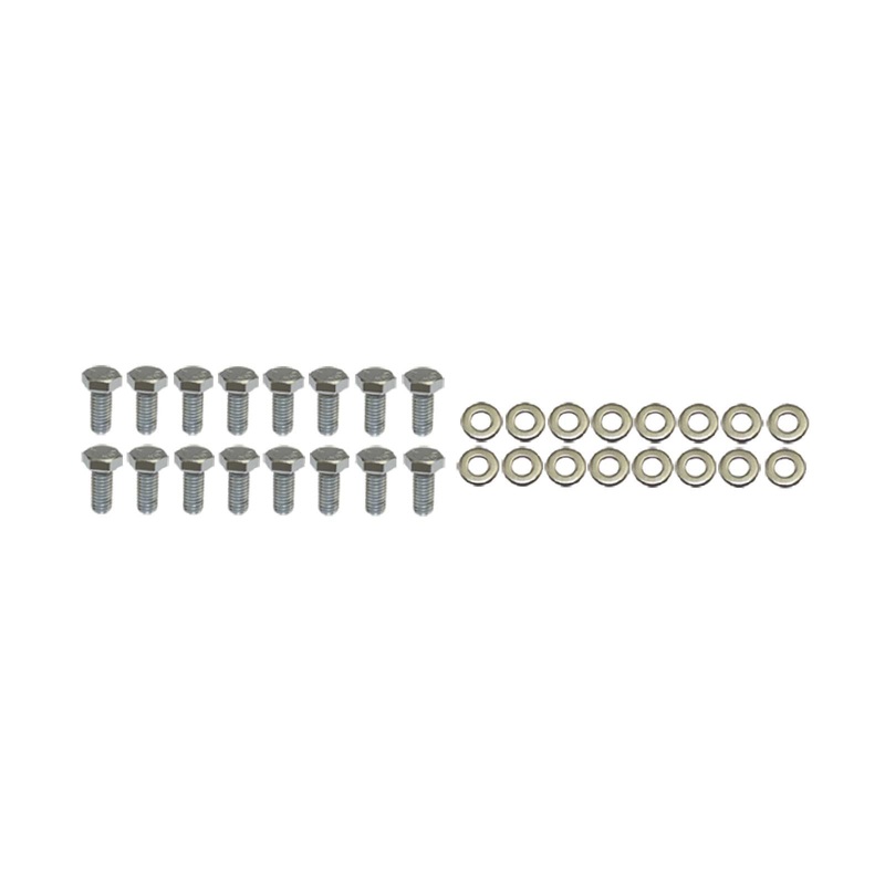 16-Piece Chrome Steel Transmission Pan Bolt Kit