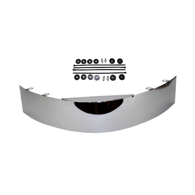 5 1/2″ Chrome Steel Fan Shroud Kit