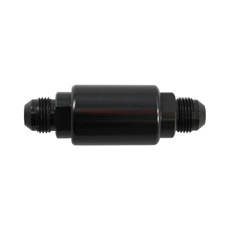 6 AN 40 Micron Aluminum Fuel Filter