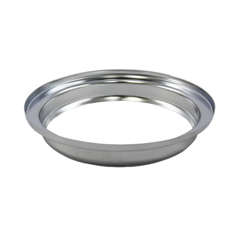 6″ Chrome Steel Flat Air Cleaner Base