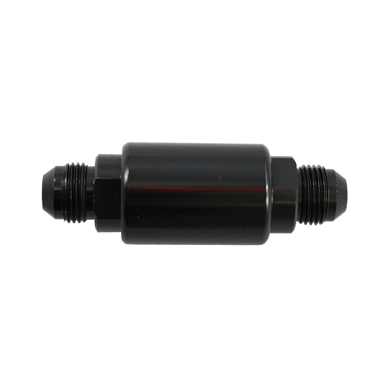 8 AN 40 Micron Aluminum Fuel Filter