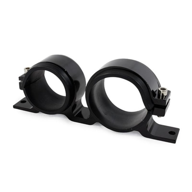 Aluminum Fuel Pump & Filter Combo Mounting Bracket – Black