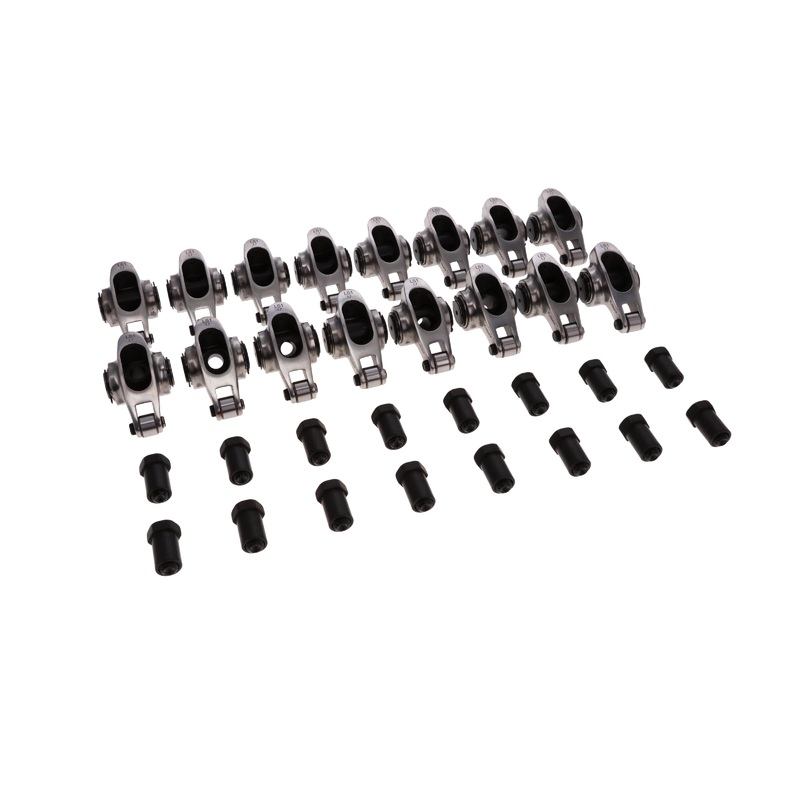 Chevy LS1/LS2/LS6 Pro Series Stainless Steel Rocker Arms, 1.7 Ratio, 3/8 in. Stud, Needle Bearing Tip