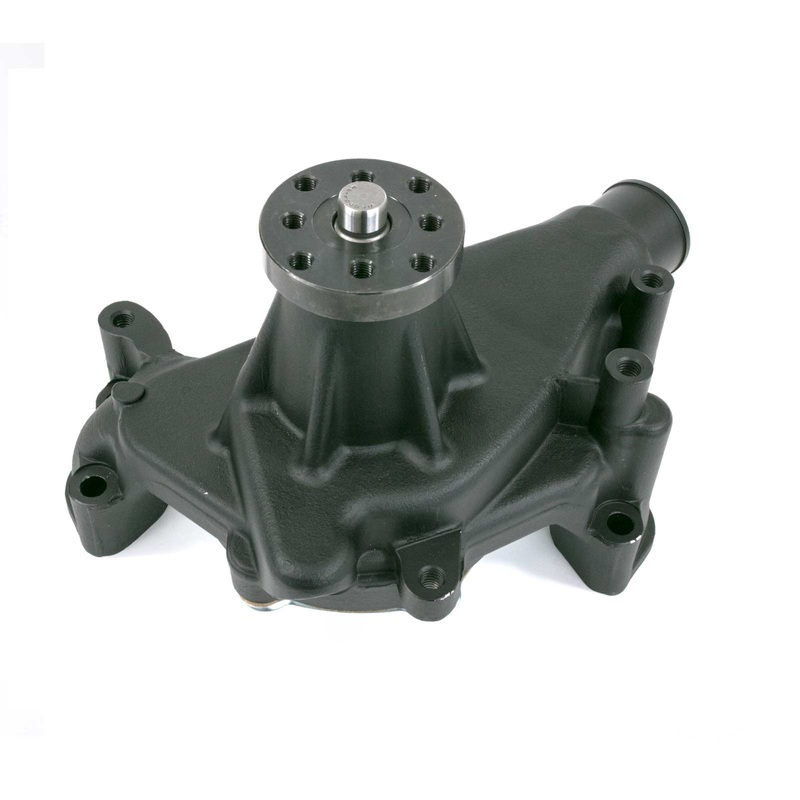 Chevy Small Block Long-Style High-Flow Mechanical Water Pump – Black
