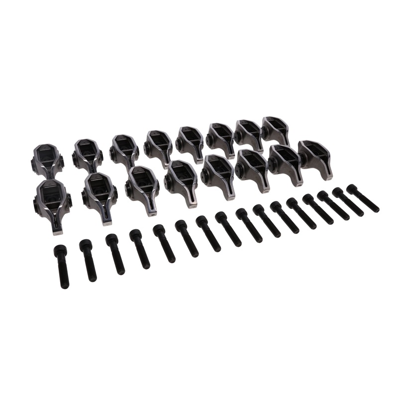 Ford Godzilla Pro Series Cast Steel Rocker Arms, 1.8 Ratio, Needle Bearing Trunnion