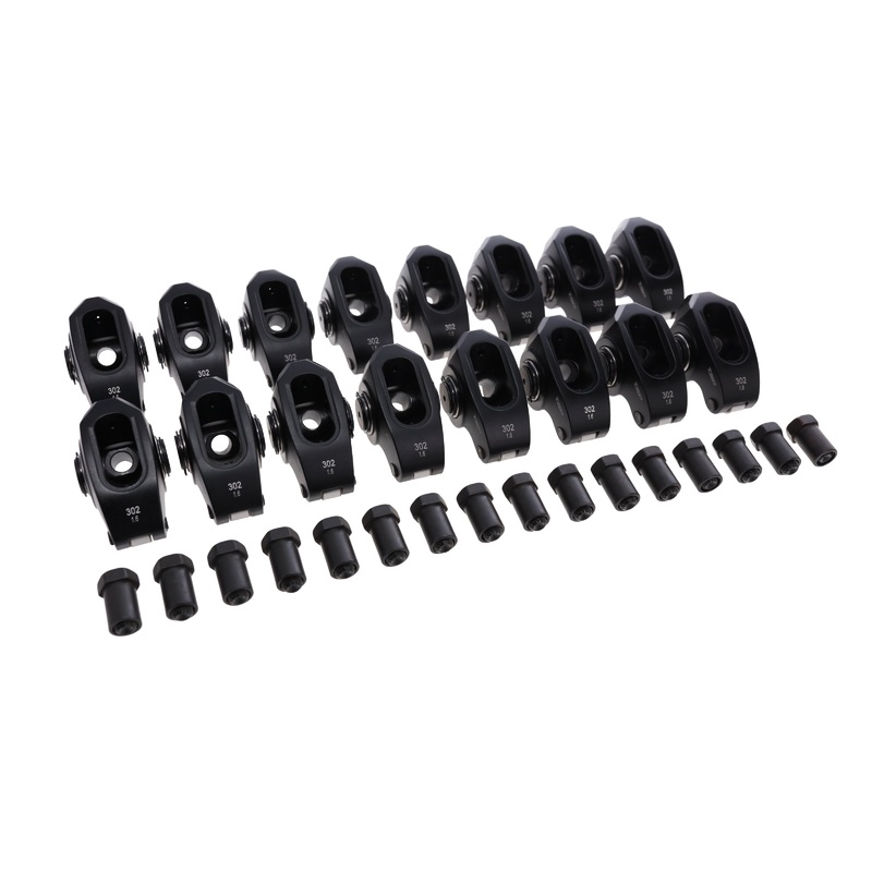 Ford Small Block Pro Series 2024 Aluminum 1.6 Ratio 3/8″ Needle Bearing Roller Rocker Arms