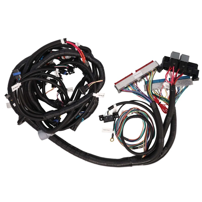 GM LS1 Drive by Cable Engine and 4L60E Transmission Standalone Wiring Harness