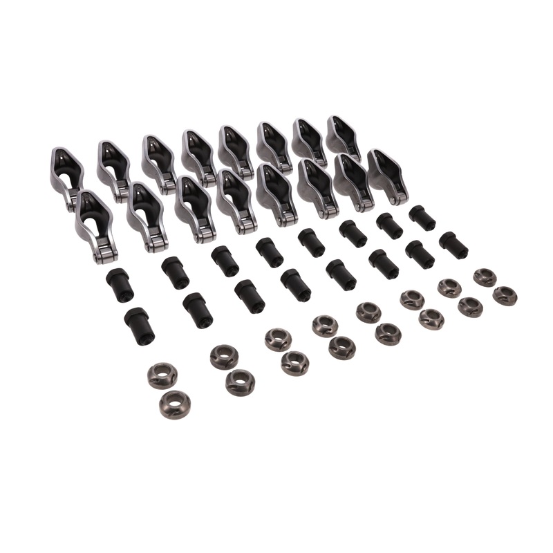 Small Block Chevy Cast Steel Rocker Arms, 1.6 Ratio, 3/8 in. Stud
