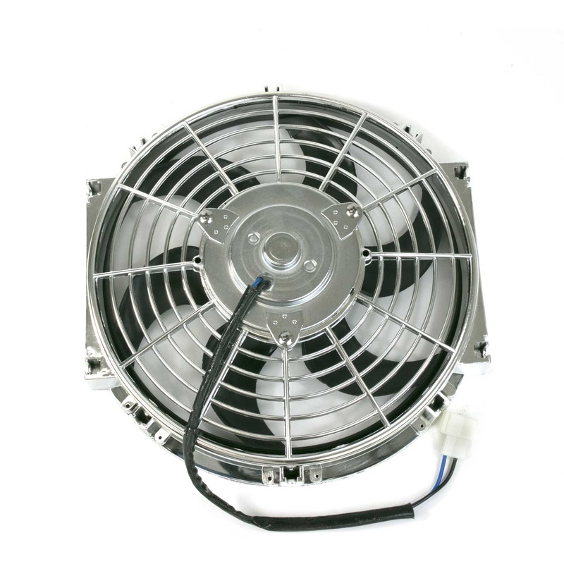 10″ Universal Cooling Fan – Chrome