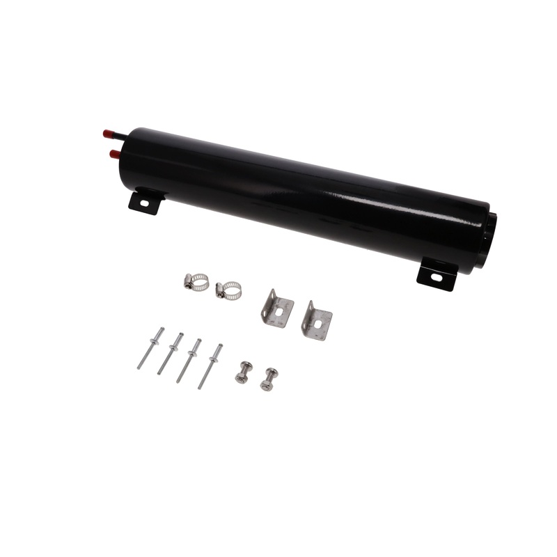 2 x 15 Stainless Steel Overflow Tank – Black