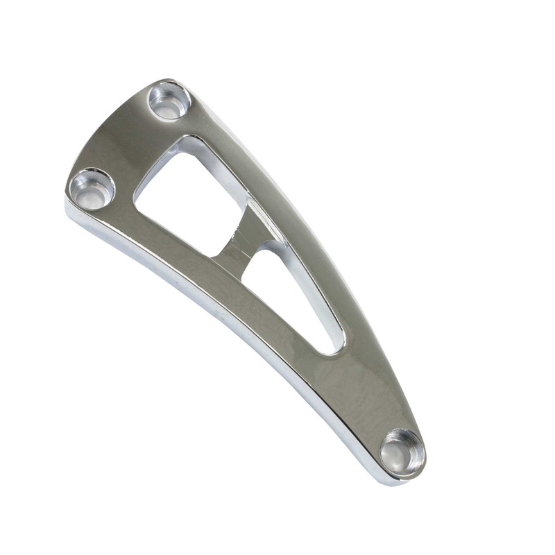 Chevy Big Block Long Water Pump Alternator Bracket – Chrome