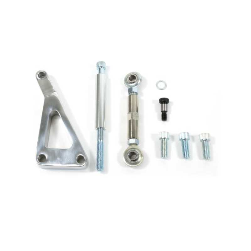 Chevy Small Block Long Water Pump Alternator Bracket – Polished