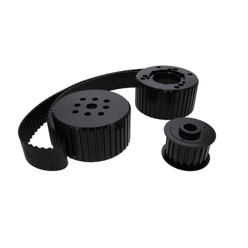 Mopar Small Block Gilmer Style Pulley Kit – Black