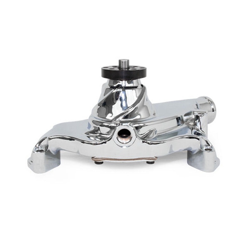 Chevy Big Block Short-Style High-Flow Mechanical Water Pump – Chrome