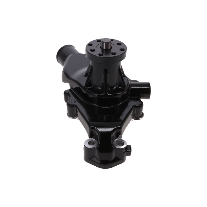 Chevy Small Block Short-Style High-Flow Mechanical Water Pump – Black