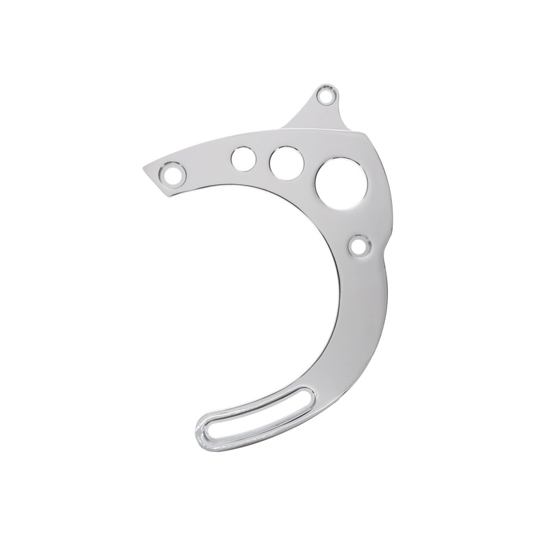 Ford Big Block Mid-Mount Alternator Bracket – Chrome