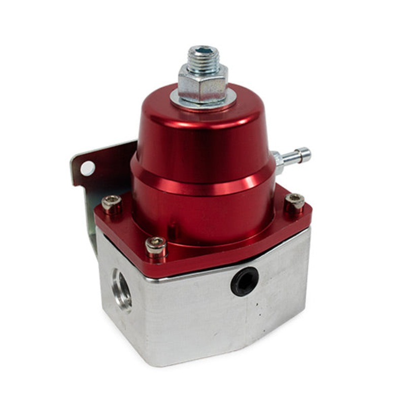 40 – 75 PSI Aluminum Fuel Pressure Bypass Regulator – Red