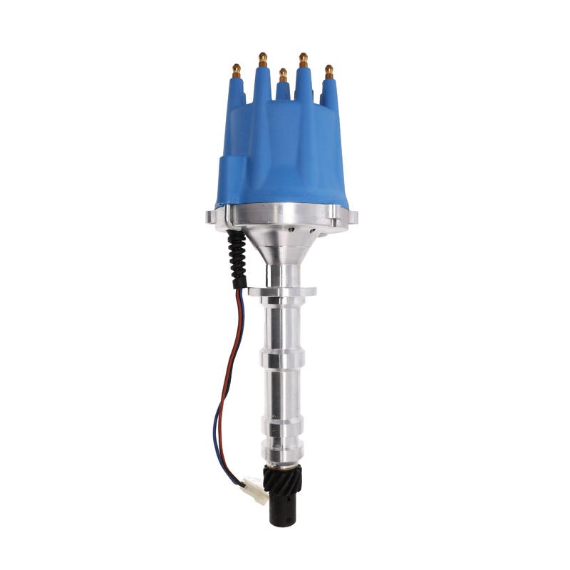 Chevy BB 348/409 V8 Pro Series Pro Billet Distributor – Blue