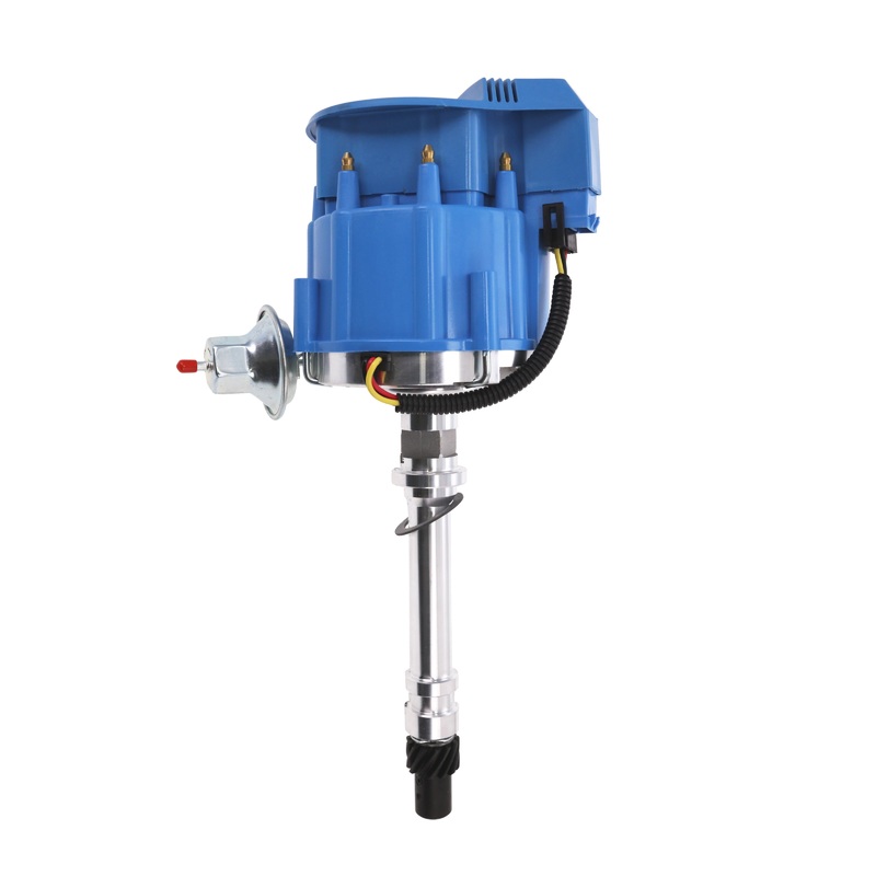 Chevy SB/BB V8 HEI Distributor with Super Cap – Blue
