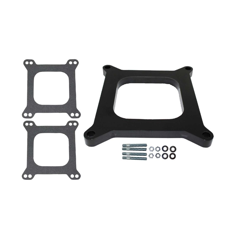 1/2″ Phenolic Square Bore 4BBL Carburetor Spacer w/ Gaskets & Hardware