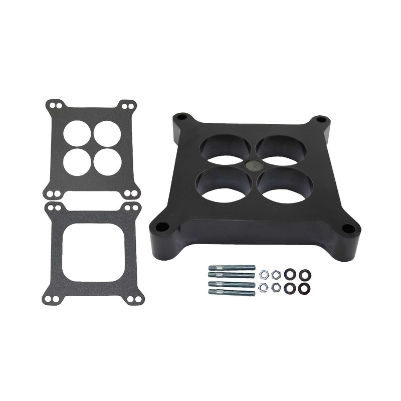 1″ Phenolic 4-Hole 4BBL Carburetor Spacer w/ Gaskets & Hardware