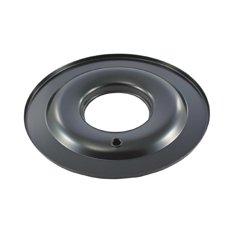 14″ Steel Flat Air Cleaner Base – Black